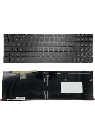 Asus Vivobook Pro 15 X580gd Klavye Tuş Takımı Tr Işıklı