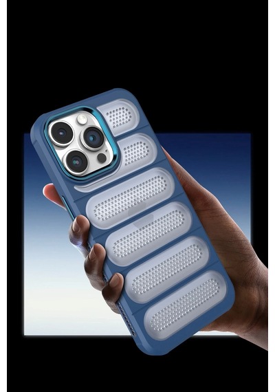 Newface - 256 - İphone 15 Pro Kılıf Airmax Silikon Kapak - - Kmrsfres - Titan Gri