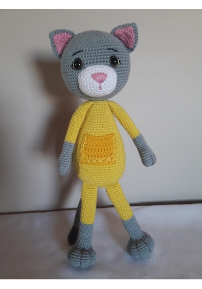 Amigurumi Cepli Kedi