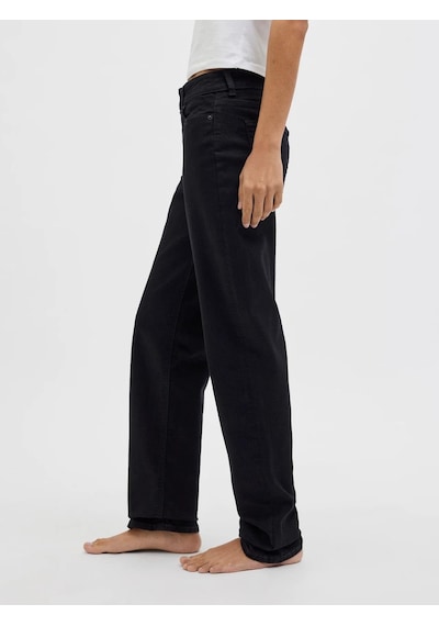 Jack & Jones Jxnıce Sl-str Mw C8222 Jeans Dnm Noos Siyah