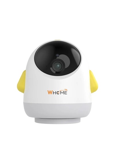 Whome Yapay Zeka Destekli 360 Gece Görüşlü Sarı Wifi Bebek Güvenlik Kamerası
