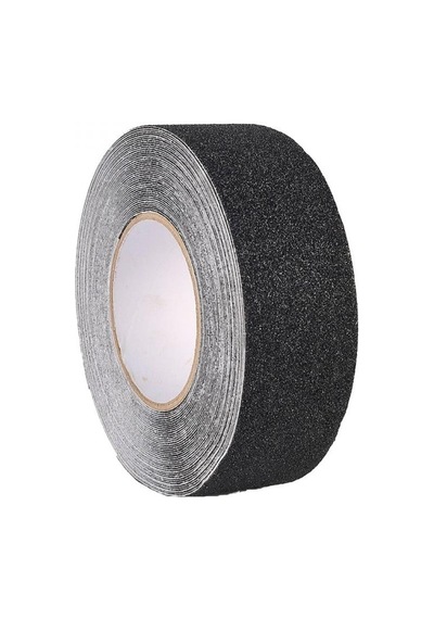 6 Adet Merdiven Zemin Kaydırmaz Bant 50 Mm X 25 Mt Siyah
