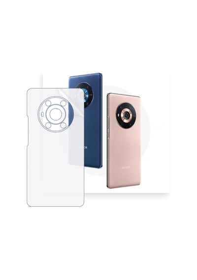 Schitec Honor Magic 3 Uyumlu Arka Yüzey Hidrojel Koruyucu Film