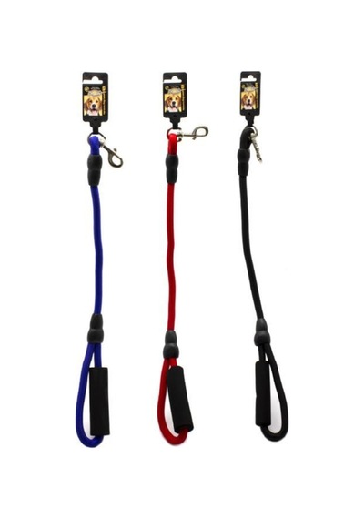 Doglife Soft Tutmalı Köpek Fitil Gezdirme Tasması 60 Cm X 14 Mm Çok Renkli