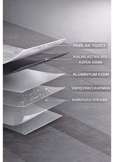 60cm X 3 Metre Tek Parça Yapışkanlı Mavi Gold Mermer Desenli Duvar Paneli Kağıdı Silinebilir Tx-6969 Altın - Turkuaz