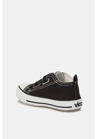 Vicco Pino Işıklı Unisex Okul Öncesi Ayakkabı - Siyah - Beyaz