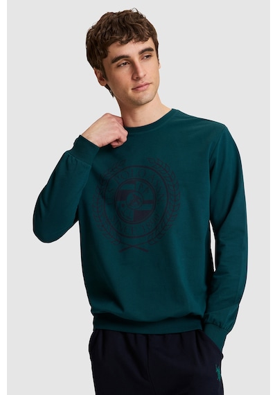 U.S. Polo Assn. Erkek Koyu Yeşil Pijama Takımı 50333251-vr079 Koyu Yesıl