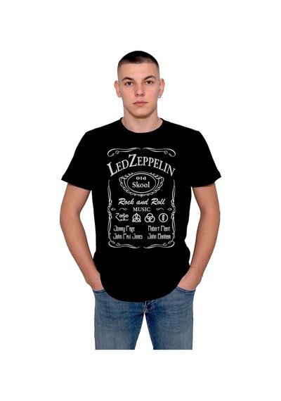 Led Zeppelin Rock And Roll Music Tişört Unisex T-shirt 001