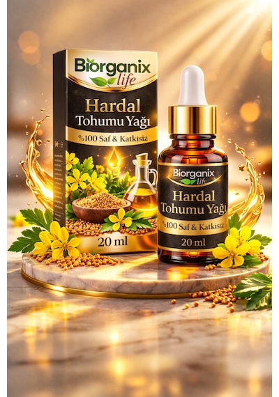 Life Hardal Tohumu Yağı 20 Ml %100 Saf & Güçlü Etki