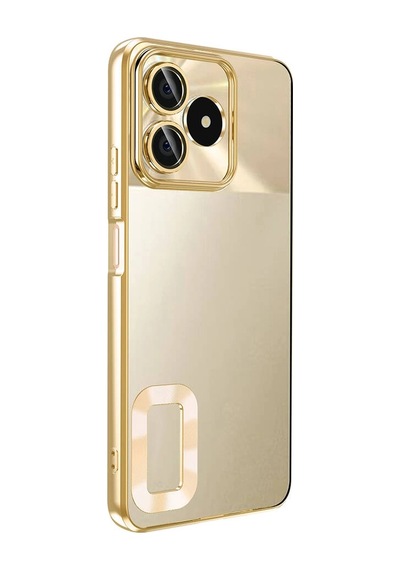 Realme C53 Kılıf Kamera Korumalı Logo Gösteren Zore Omega Kapak Çok Renkli