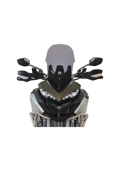 GP Kompozit Ducati Multistrada 950 S 2018-2023 Uyumlu Ön Cam Füme 60 cm