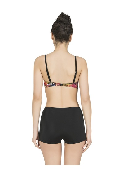 Endeep Kadın Siyah Şort Bikini Altı
