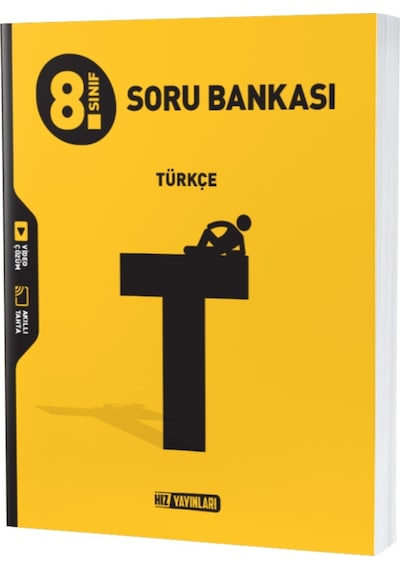 Hız Yayınları 8. Sınıf Türkçe Soru Bankası (552768727)