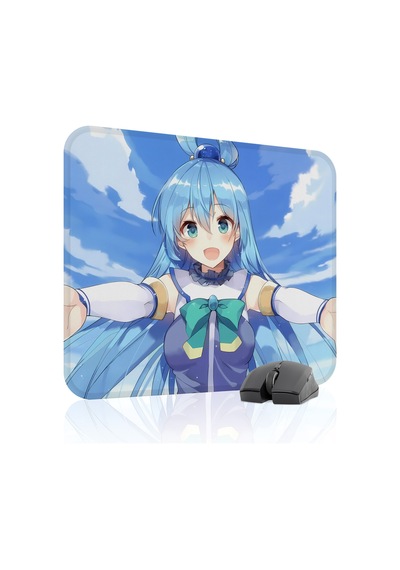 Konosuba Kaymaz Dikişli Kauçuk Oyuncu Mousepad V5 - 48x40 Xl Gaming Mouse Pad Fare Altlığı