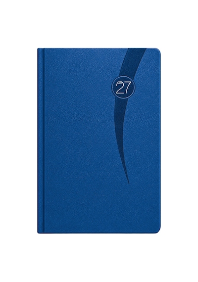 2027 Günlük Ajanda 16x24 Cm Termo Kapak - İsim / Logo Uv Baskılı - Lacivert