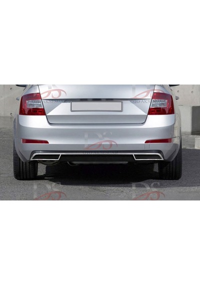 Skoda Octavia 3 A7 Sd 2013 Egzoz Çerçevesi+ara Çıta 3 Prç.p. Çelik