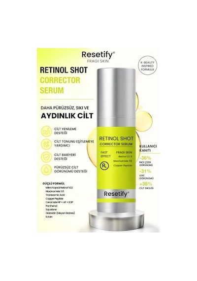 Resetify Retinol Shot Corrector Serum 30 Ml RESETIFY.004