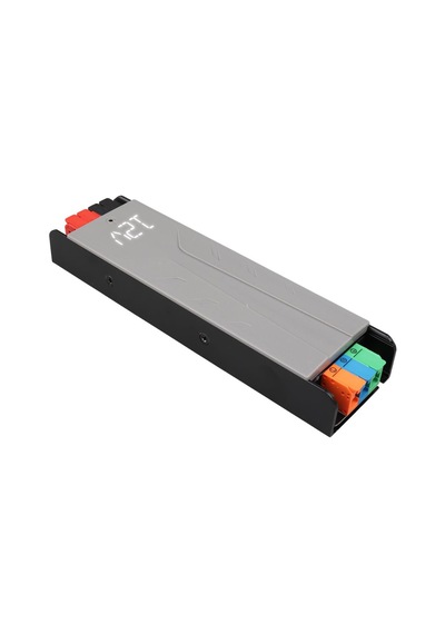 Powermaster Pm-26839 12 Volt 10 Amper 120 Watt Slim Metal Kasa Adaptör 189x51x27mm