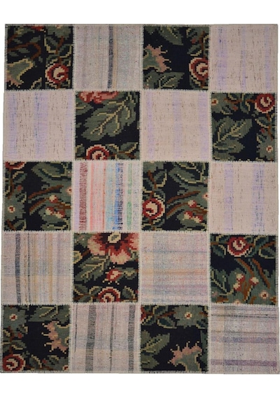Patchwork El Dokuma Anadolu Halısı – Spring (426142180)