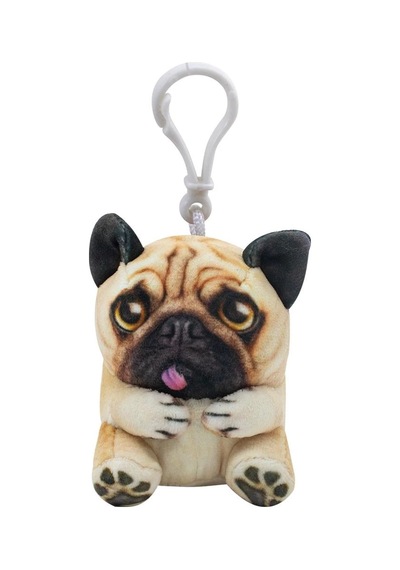Wild Alive Mini Peluş / Anahtarlık Pug Katie 1555239