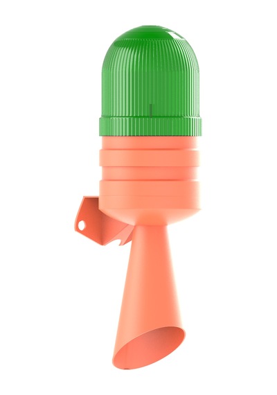 Mesan Xenon Çakar Horn Korna Yeşil 220vac Ms 5810.2.220vac