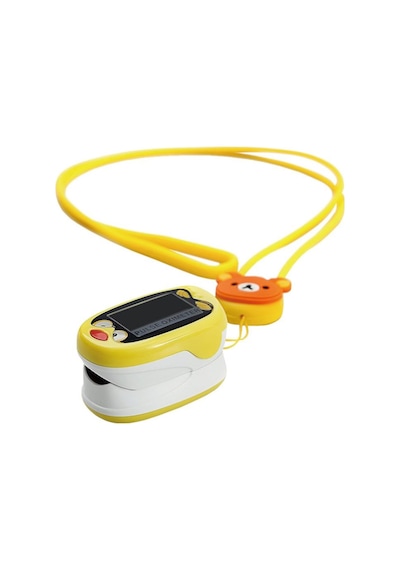 Parmak Tipi Pulse Oksimetre G-Life K1 Sarı