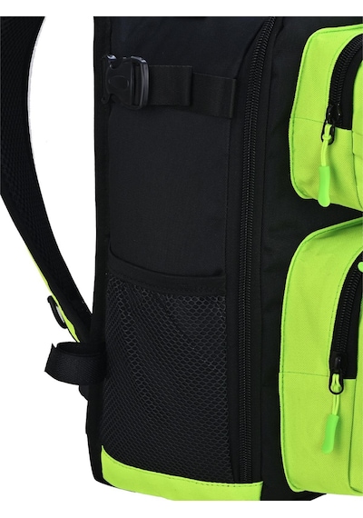 Fujin Proaji Back Pack Black Lime Balıkçı Sırt Çantası - Limitli Üretim