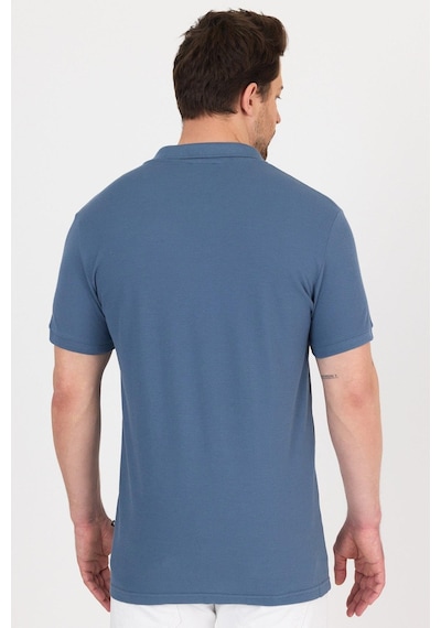 Nemonti Premium Penye Polo Yaka T-shırt Turkuaz