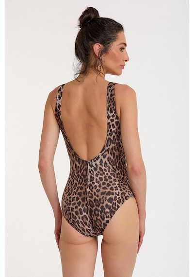 Argento 0579-3021 Kadın Mayo Leopar