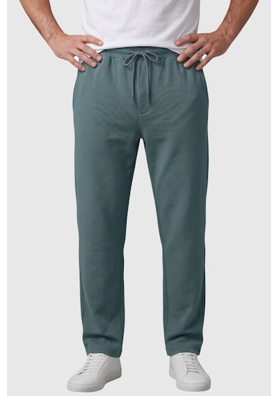 Rizzup Yeşil Baggy Style Likralı Lastikli İpli Erkek Spor Pantolon 2600262