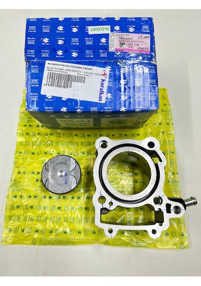 Bajaj Pulsar Ns-Rs 200 Silindir+Piston+Sekman Seti. Kural...
