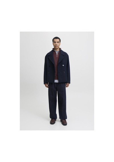 Jack & Jones Jprblamılano Yarım Fermuarlı Örme Kazak 12259664 Bordo