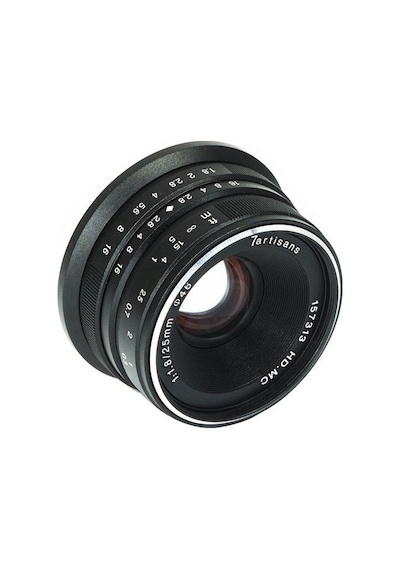 7Artisans 25 MM F/1.8 Manual Focus Prime Fixed (Sony E-Mount) Uyumlu Lens