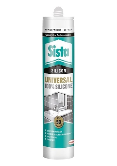 Sista Silikon 310 Ml Şeffaf Aynı Gün Kargo Şeffaf