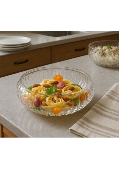 Cam Salata Kasesi Linea-4903 Çok Renkli
