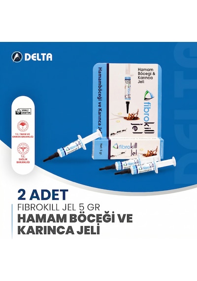 Fibrokill Karınca Ve Hamam Böceği Jeli 5gr 2 Adet