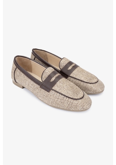 Valmenti Topy Kadın Kahverengi Deri & Tekstil Loafer Ayakkabı 961 1979-1 Bn Ayk Y24 Kahverengi Valmenti Topy Kadın Kahverengi Deri & Tekstil Loafer Ayakkabı 961 1979-1 Bn Ayk Y24 Kahverengi
