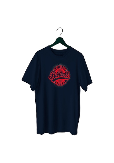 Bluu Barbell Sporcu T-Shirt Bisiklet Yaka (528818979)