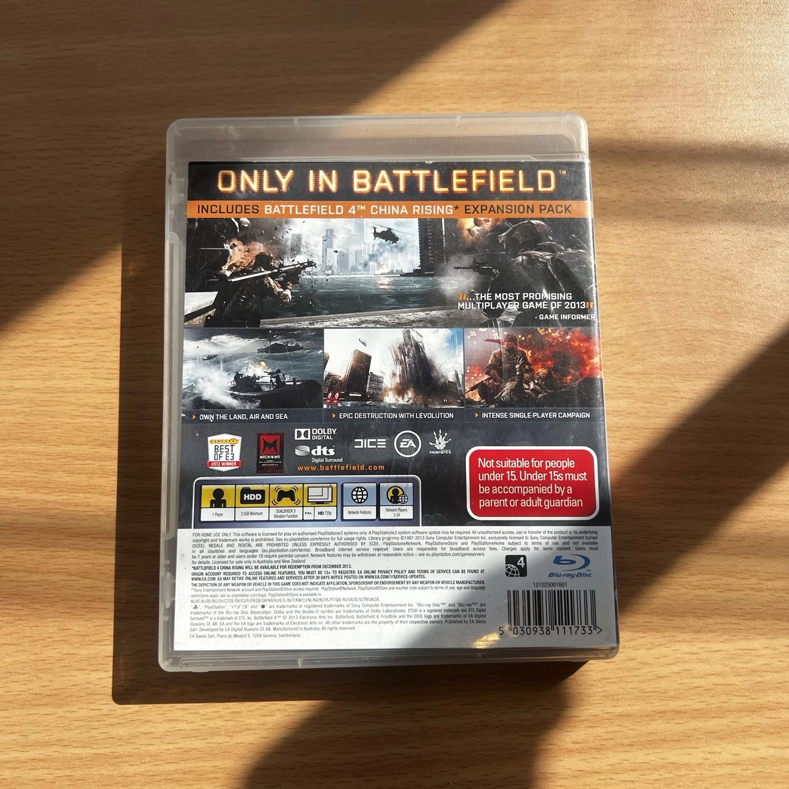 Battlefield 4 Ps3 Playstation 3 Cd Oyun Teşhir