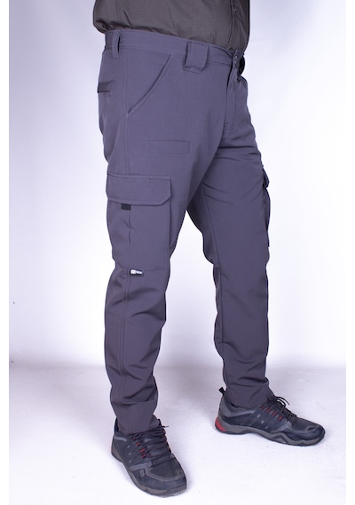 Nikbin Tactical Taktik Pantolon Outdoor Kargo Cep Esnek Ve Hafif Malzeme Likrali Mevsimlik -füme Füme