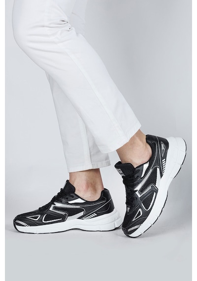 Jump 29064 Siyah - Gri Erkek Sneaker Günlük Spor Ayakkabı Siyah - Gri