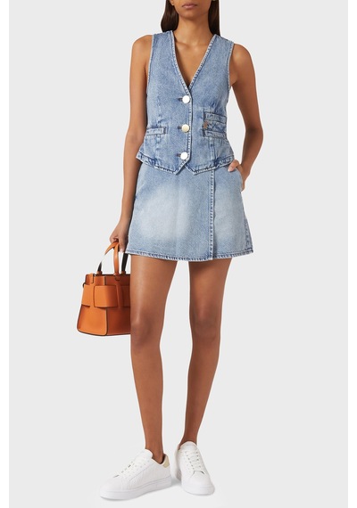 Armani Exchange Bayan Yelek Xw002263 Af21338 Mb001 Mavi Mavi