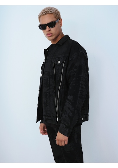 Oversize Erkek Ceket Denim