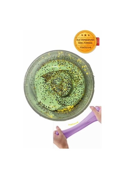Köpüklü Ve Simli 4 Lü Slime Ele Yapışmayan Slaym Pofuduk Slime