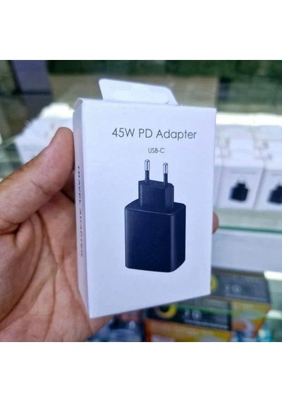 5 Adet 45w Typec Çıkışlı Süper Fast Destekli Şarj Başlık