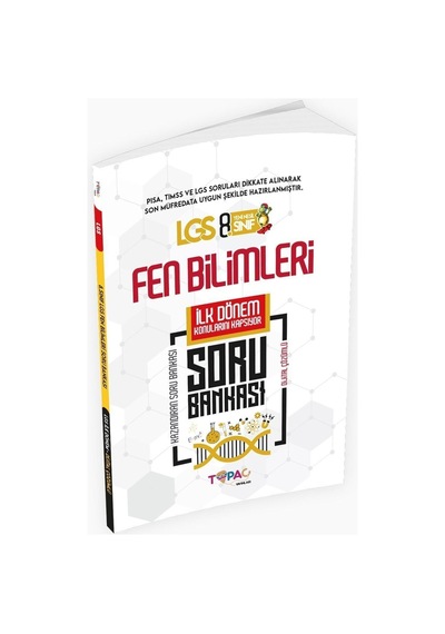 2026 8.sınıf LGS Fen Bilimleri 1.dönem Dijital Çözümlü Soru Bankası