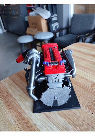 Nissan Gtr Rb26 Motor Maketi