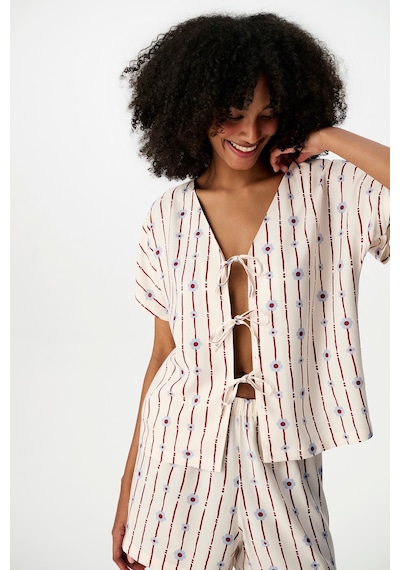 Penti Renkli Floral Bliss Şortlu Pijama Takımı
