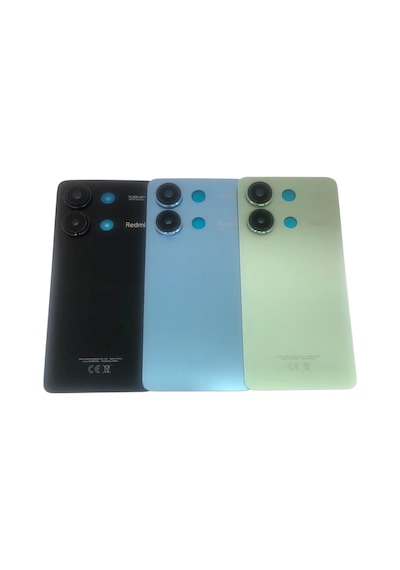Xiaomi Redmi Note 13 4g Arka Kapak Pil Kapağı Full Siyah