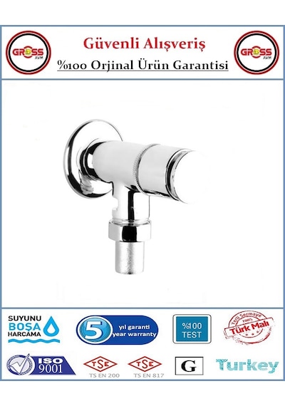 Bms Zaman Ayarlı Sıva Üstü Bas 3/4'' - %100 Prinç